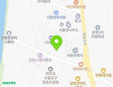 경기도 양평군 서종면 하문호나룻터길 12 (우진빌라) 지도