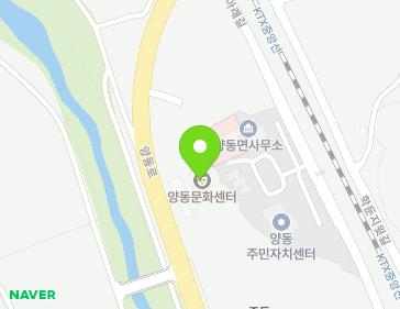 경기도 양평군 양동면 양동로 1727 (양동문화센터(목욕탕)) 지도