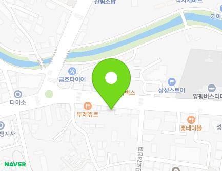 경기도 양평군 양평읍 시민로 74 지도