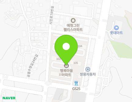 경기도 양평군 양평읍 남북로 55-8 (행복마을아파트) 지도