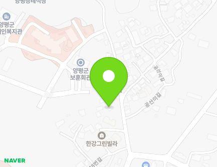 경기도 양평군 양평읍 공산이길 40 (공흥교회) 지도