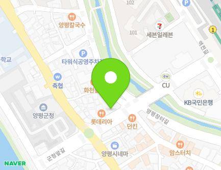 경기도 양평군 양평읍 역전길 7 (황철홍의원) 지도