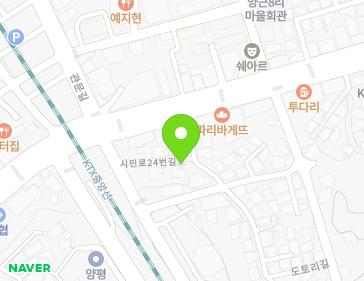 경기도 양평군 양평읍 도토리길 6 지도