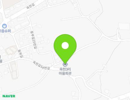 경기도 양평군 옥천면 옥천돌고갯길 1 (옥천3리마을회관) 지도