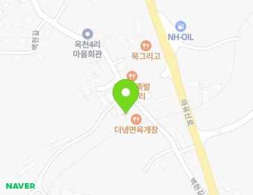 경기도 양평군 옥천면 백현길 28 (D단지) 지도