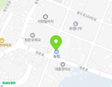 경기도 양평군 청운면 청운로 11 (청운농협) 지도