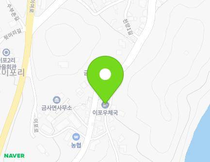 경기도 여주시 금사면 이포로 36 (이포우체국) 지도