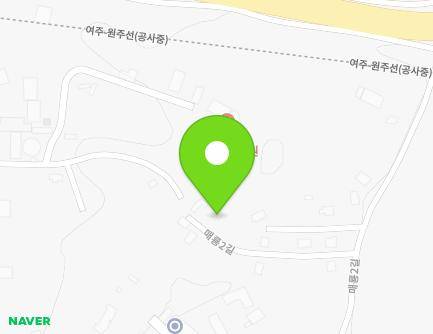 경기도 여주시 매룡2길 9-148 (매룡동) 지도