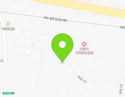 경기도 여주시 명성로 342-26 (매룡동) 지도