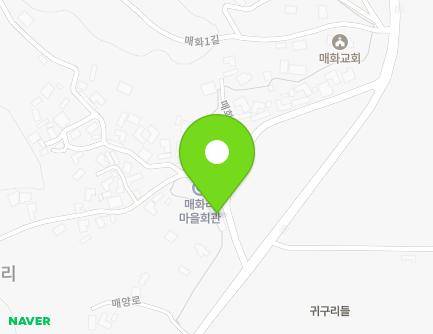 경기도 여주시 세종대왕면 매화2길 7 (매화리마을회관) 지도