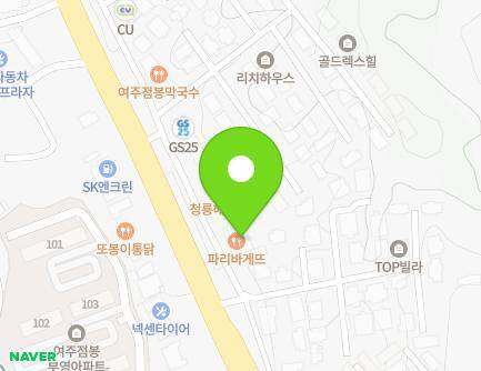 경기도 여주시 세종로 375-1 (점봉동) 지도