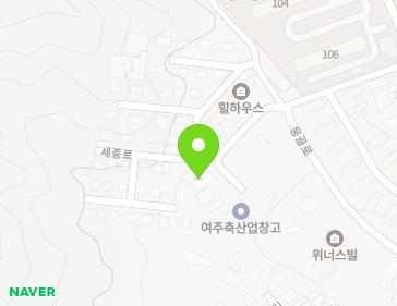 경기도 여주시 세종로 394-26 (점봉동) 지도