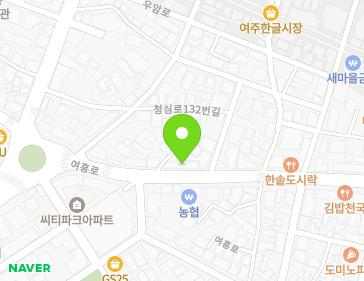 경기도 여주시 여흥로 97 (창동) 지도