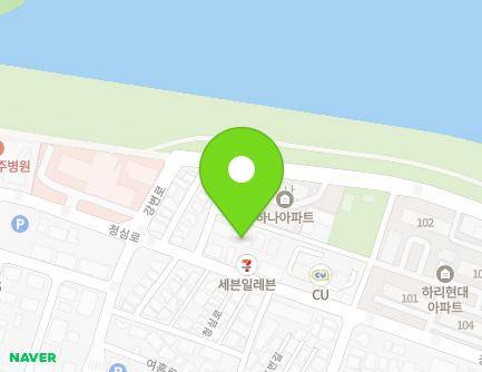 경기도 여주시 청심로 59 (하동, 예림하이츠빌라) 지도