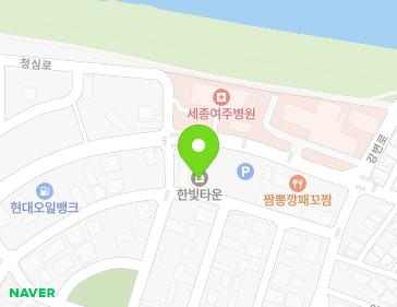 경기도 여주시 청심로 40 (하동) 지도