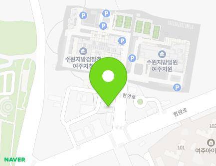 경기도 여주시 현암로 11-43 (현암동) 지도