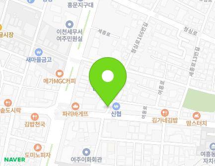 경기도 여주시 청심로166번길 20-4 (홍문동, 가로판매대4) 지도