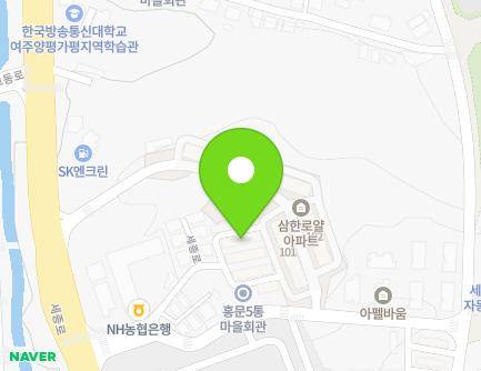 경기도 여주시 세종로 145-28 (홍문동, 유일연립주택) 지도