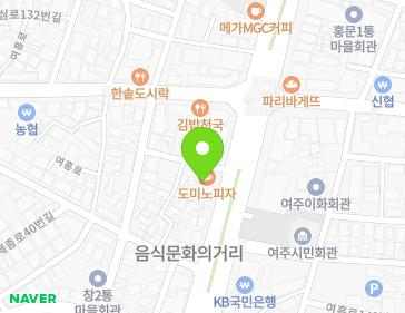 경기도 여주시 세종로 32 (홍문동) 지도