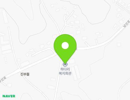 경기도 여주시 흥천면 남산로 428-5 (하다리마을회관) 지도