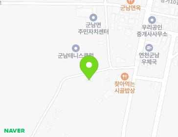 경기도 연천군 군남면 삼거3길 17 지도