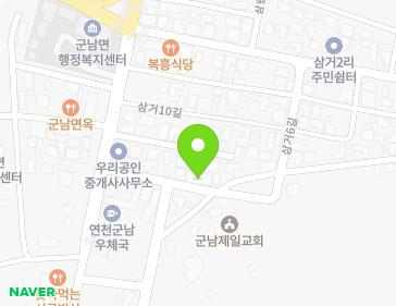 경기도 연천군 군남면 삼거6길 15 지도