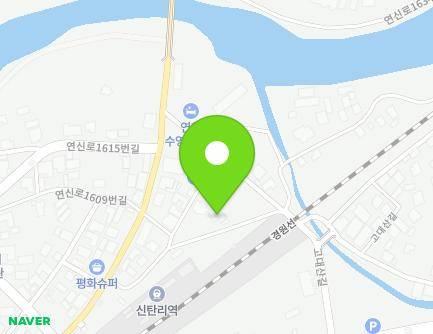 경기도 연천군 신서면 고대산길 11 (황금성교회) 지도