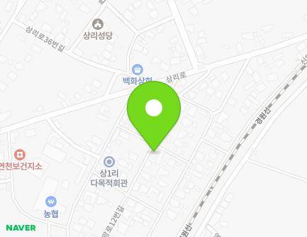 경기도 연천군 연천읍 신망로12번길 30 (주광건물) 지도