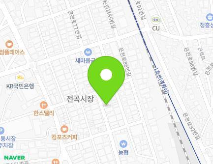 경기도 연천군 전곡읍 은전로78번길 21 ((주)덕일유통전곡지점) 지도
