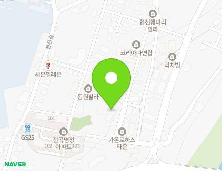 경기도 연천군 전곡읍 전은길 34-26 (동원주택) 지도