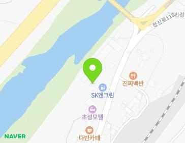 경기도 연천군 청산면 청신로 101 (열두개울제일주유소) 지도