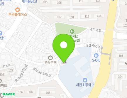 경기도 오산시 오산로50번길 22 (갈곶동, 제일연립) 지도