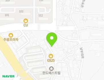 경기도 오산시 남부대로441번길 11-4 (고현동) 지도