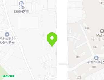 경기도 오산시 동부대로 355 (고현동, 미래프라자) 지도