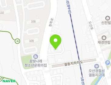 경기도 오산시 청학로 124-5 (궐동, 부활교회) 지도