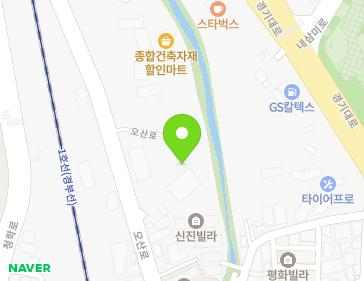 경기도 오산시 오산로 388 (궐동, 오산평화교회) 지도