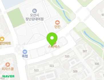 경기도 오산시 수청로 193 (금암동, P&P세교프라자) 지도