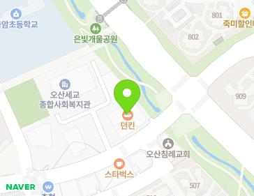 경기도 오산시 수청로 188 (금암동, 롯데슈퍼) 지도