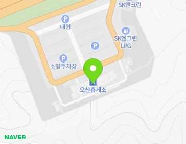 경기도 오산시 수도권제2순환고속도로 14 (금암동, 오산휴게소(동탄방향)) 지도