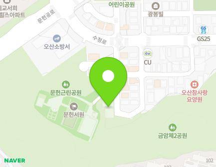 경기도 오산시 수청로 79-24 (내삼미동, 오산수청어린이집) 지도