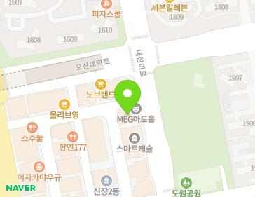 경기도 오산시 내삼미로 93 (수청동) 지도