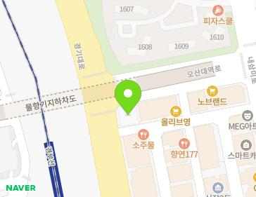 경기도 오산시 경기대로 534 (수청동) 지도