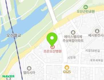 경기도 오산시 오산로 307 (오산동) 지도