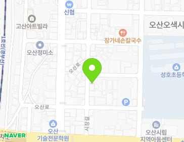 경기도 오산시 시장길 12 (오산동) 지도