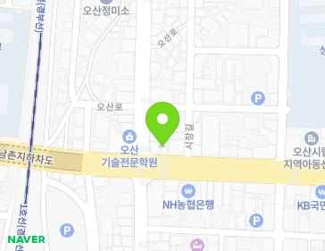 경기도 오산시 성호대로 67 (오산동) 지도