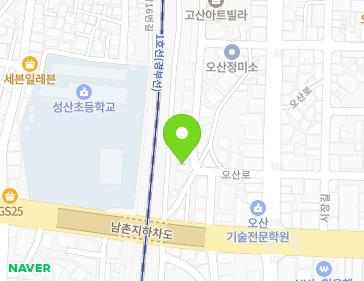 경기도 오산시 성호대로55번길 7 (오산동, 모텔캐슬) 지도