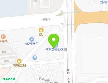 경기도 오산시 밀머리로1번길 35 (원동, 궁전빌라) 지도