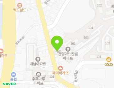 경기도 오산시 밀머리로 35-1 (원동, KS건영아느칸빌아파트) 지도