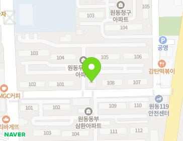 경기도 오산시 경기대로 99-16 (원동, 동아아파트) 지도