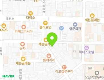 경기도 오산시 원동로37번길 42 (원동, 새마을금고) 지도